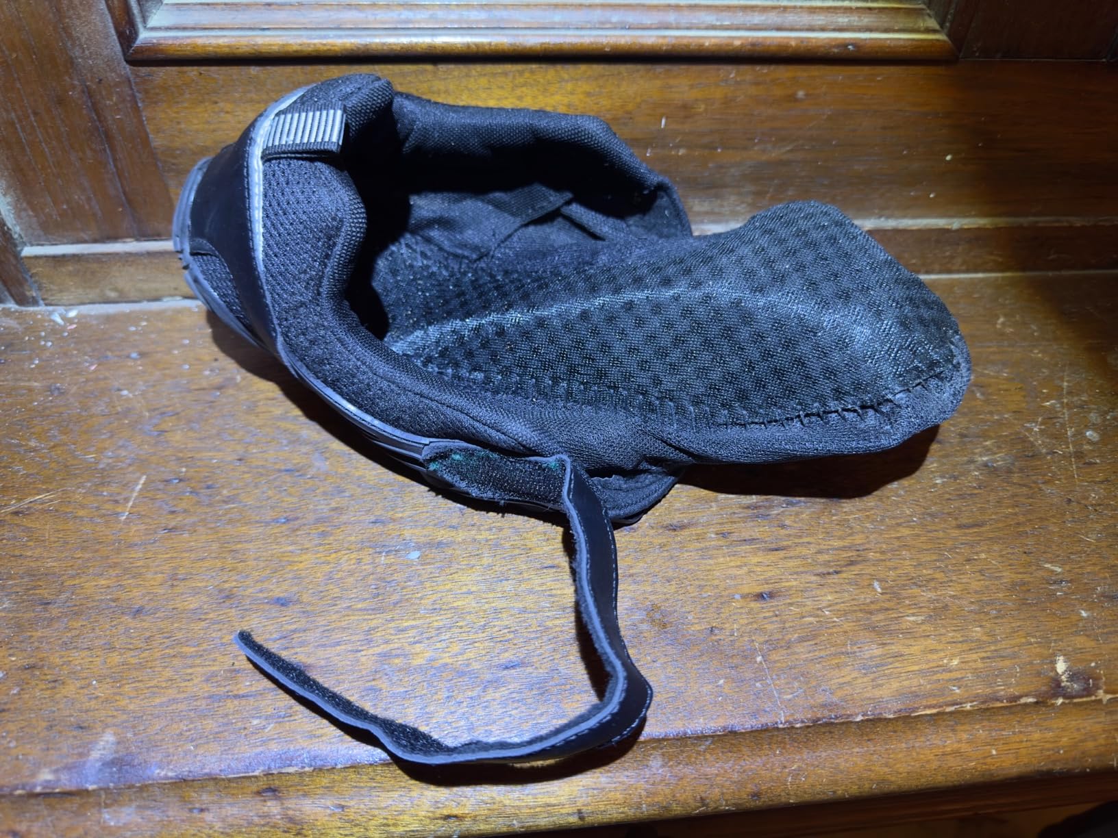 MIFAWA barefoot shoes after extended use showing realistic wear and durability