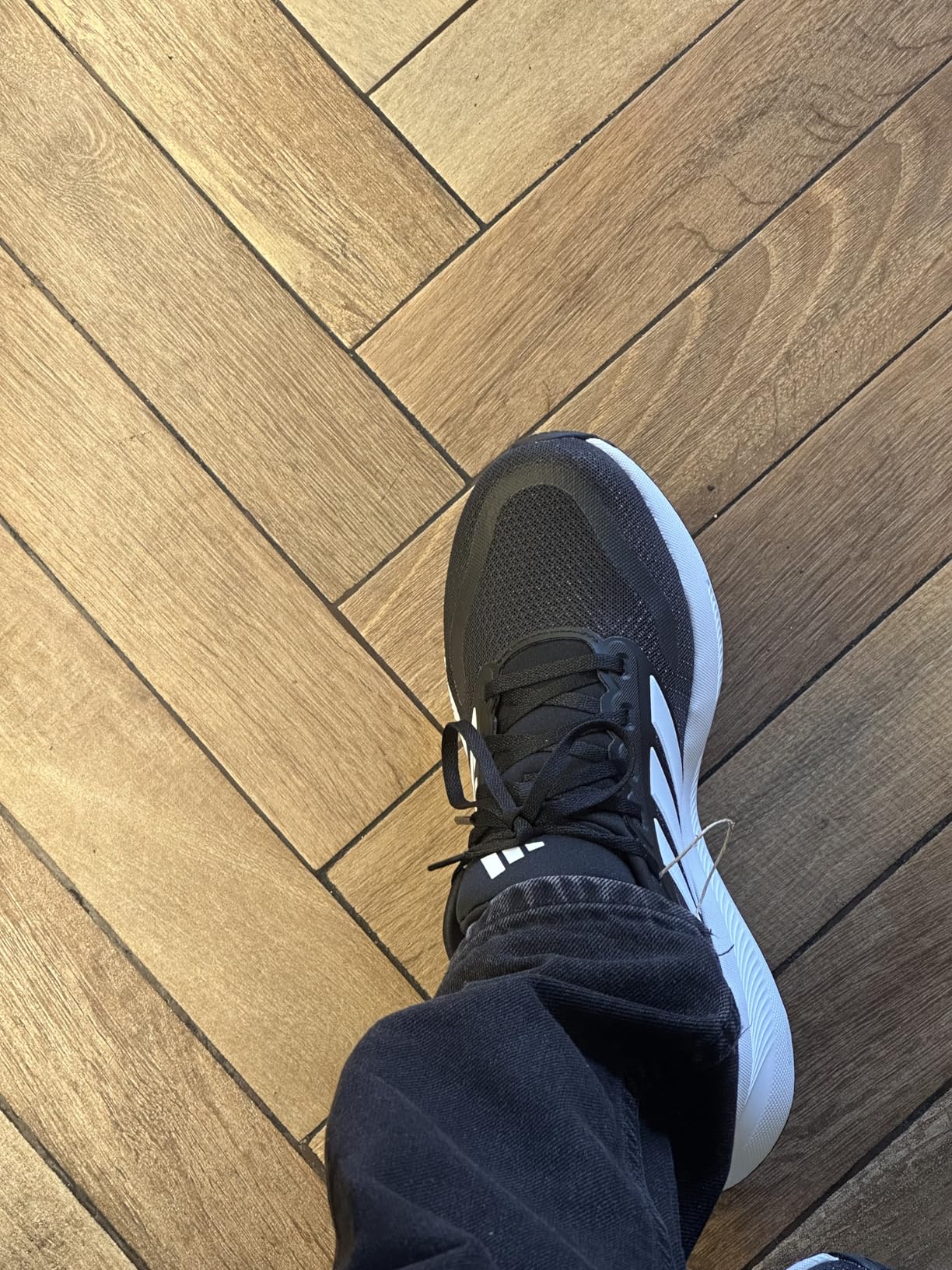 Adidas Run Falcon 5 final assessment showing overall build quality