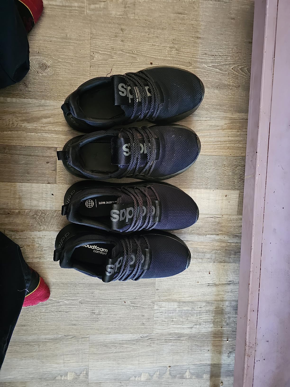 Side view showing comfortable slip-on design and overall shoe profile