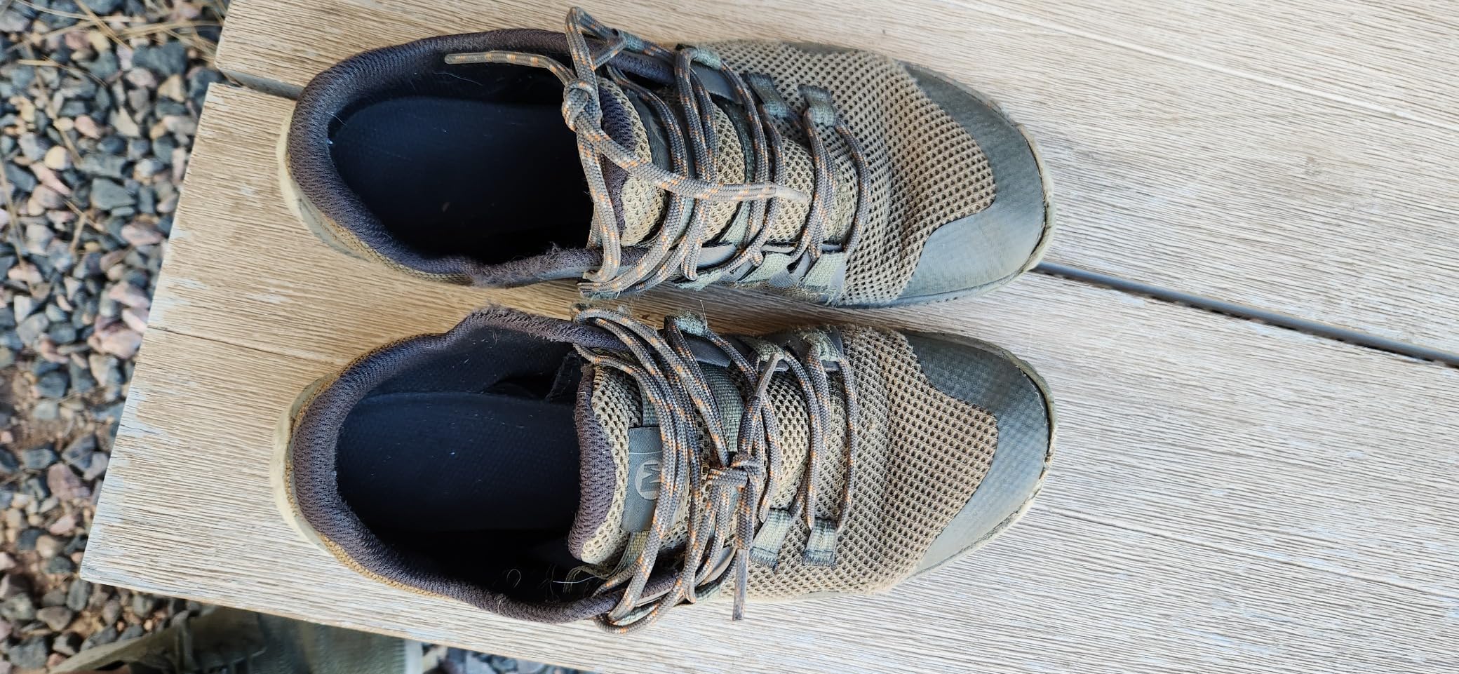 Final assessment showing Trail Glove 6 after complete 8-week testing period