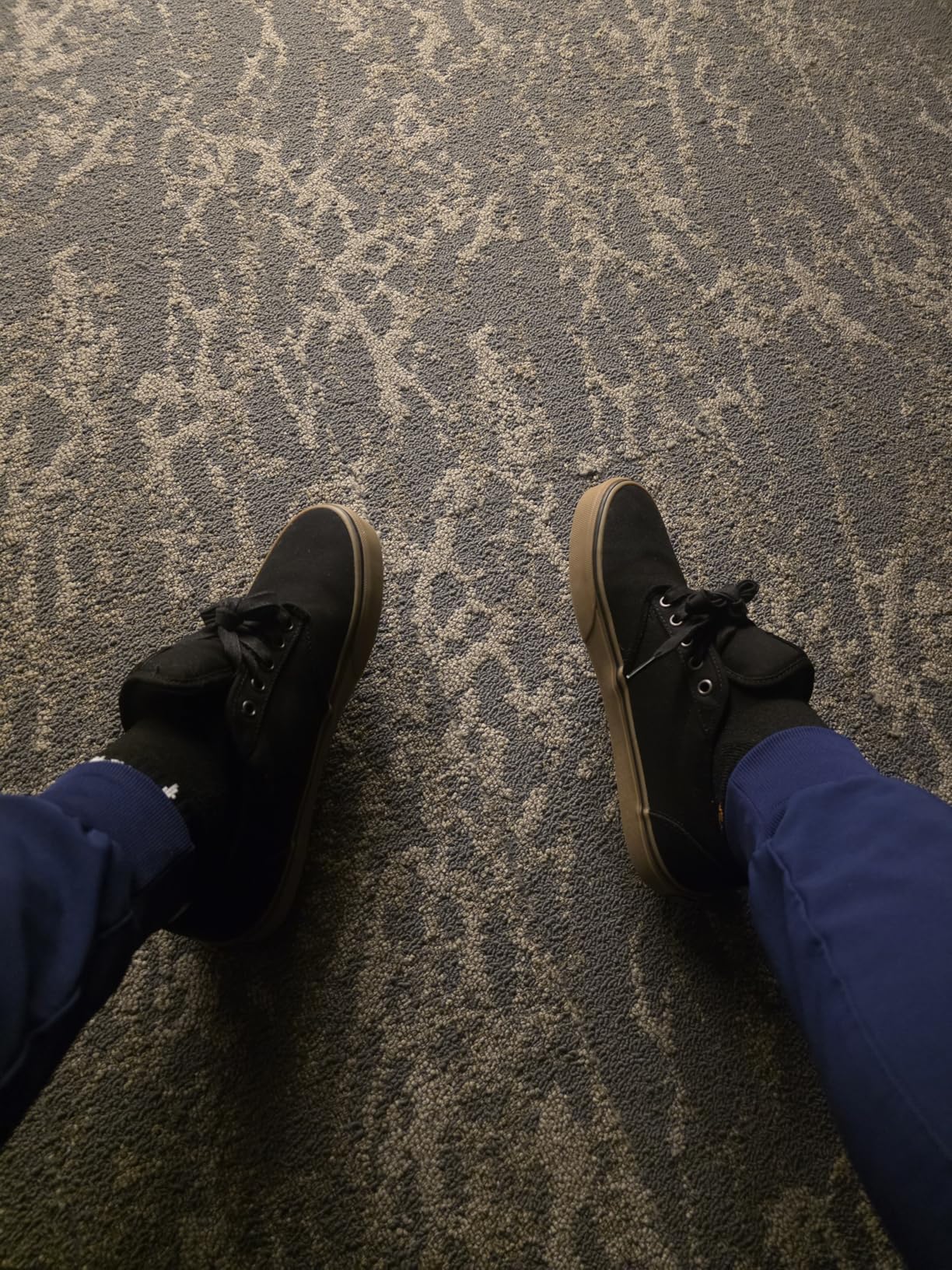 Vans Atwood black and white colorway showing classic canvas construction