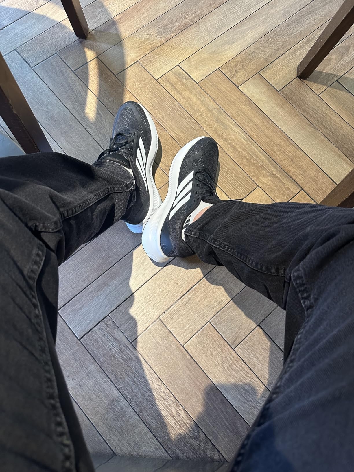 Adidas Run Falcon 5 final product shot showing complete shoe design
