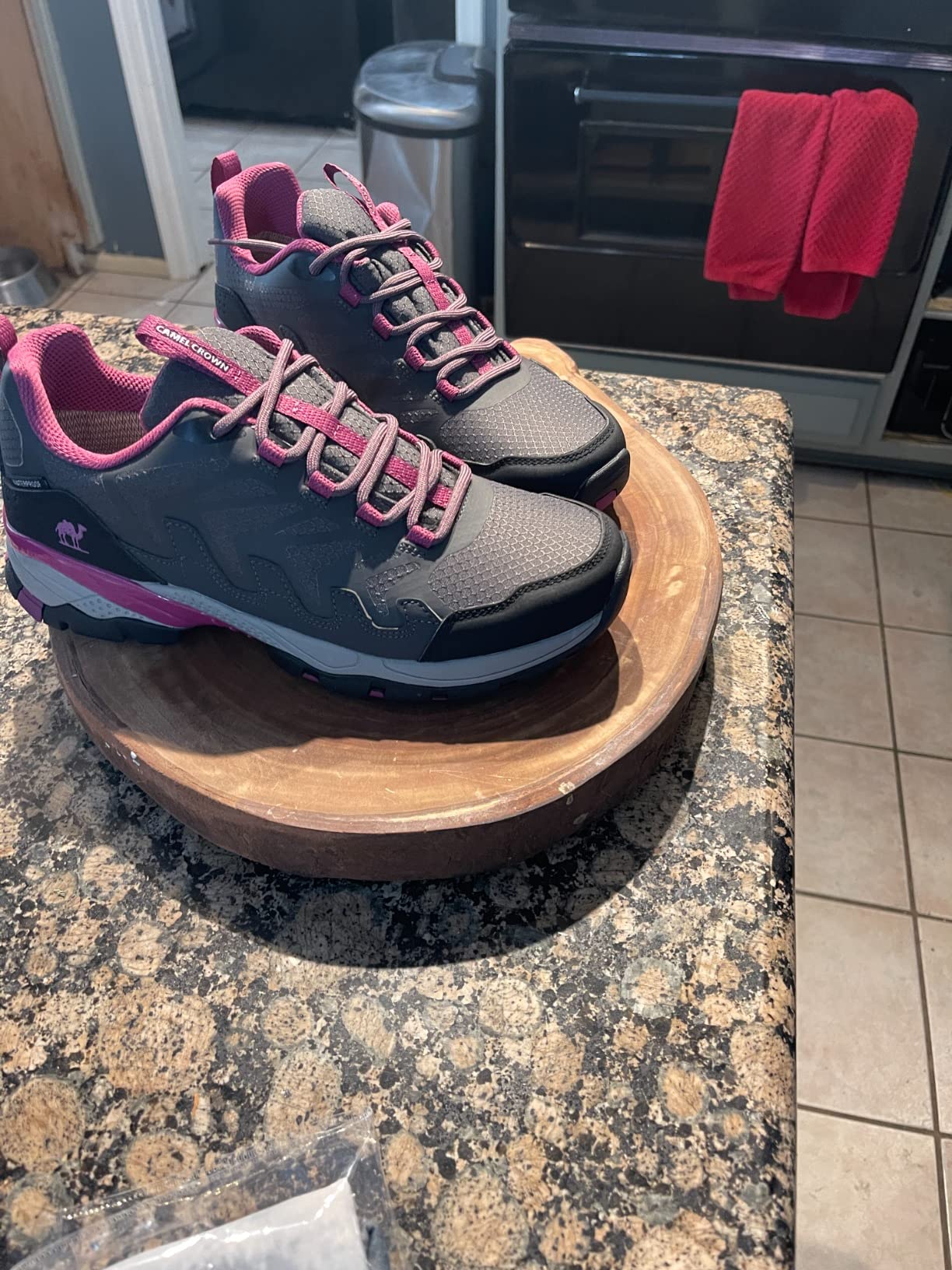 CAMELSPORTS hiking shoes tested on rocky trail terrain showing durability and traction performance