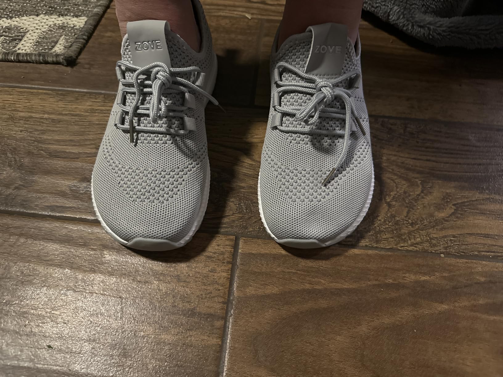 Different color options of ZOVE wide toe box shoes showing variety available