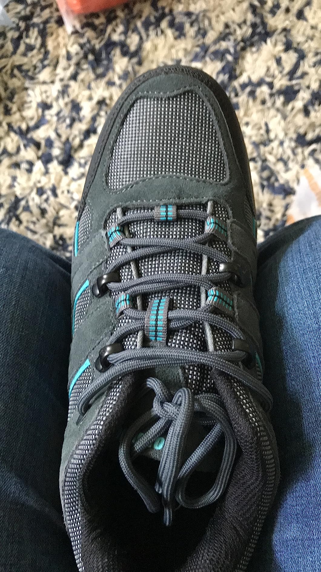Full side view of Northside Monroe Low hiking shoe showing overall design and proportions