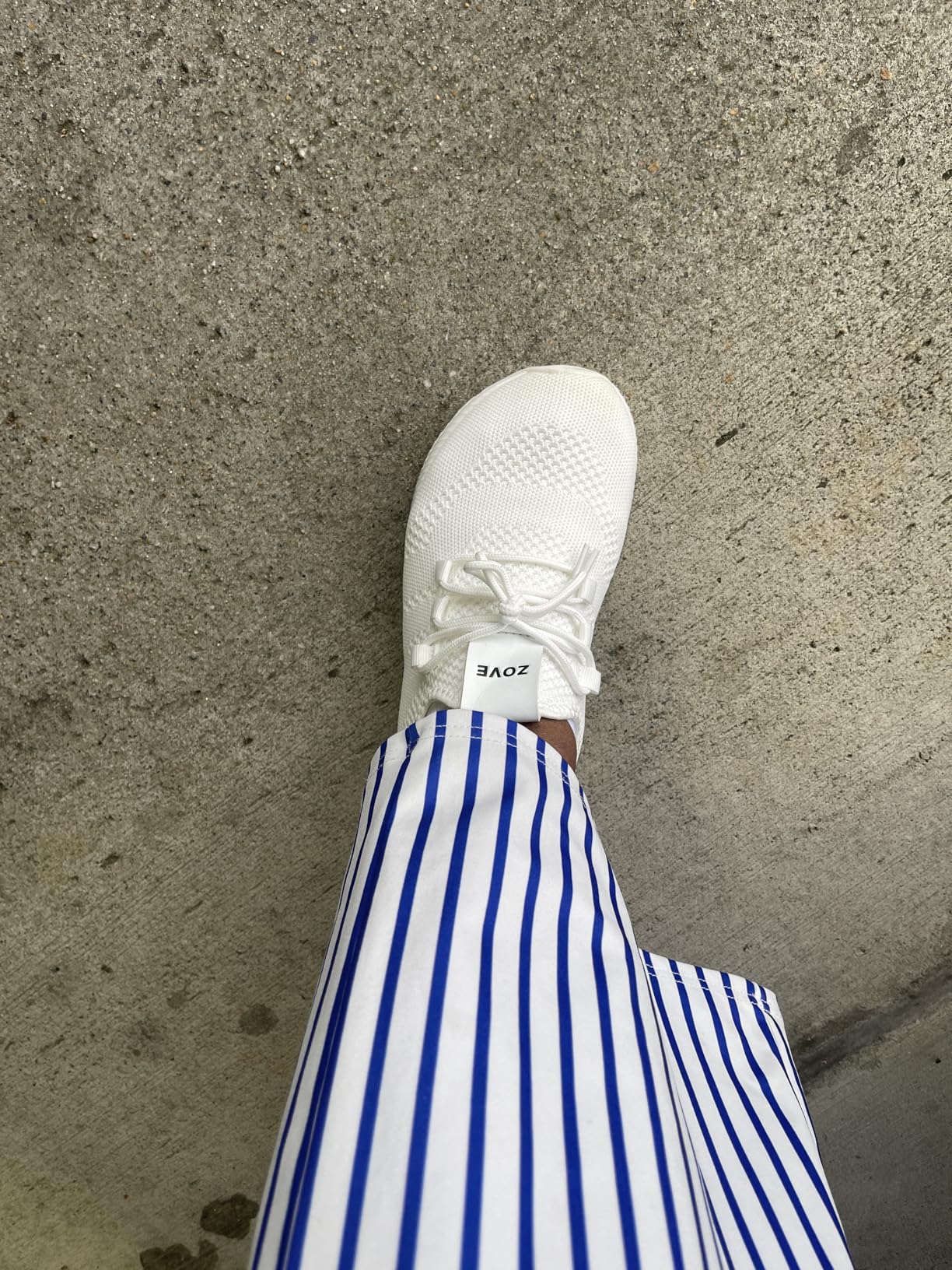ZOVE shoes lifestyle photo showing real-world usage and fit