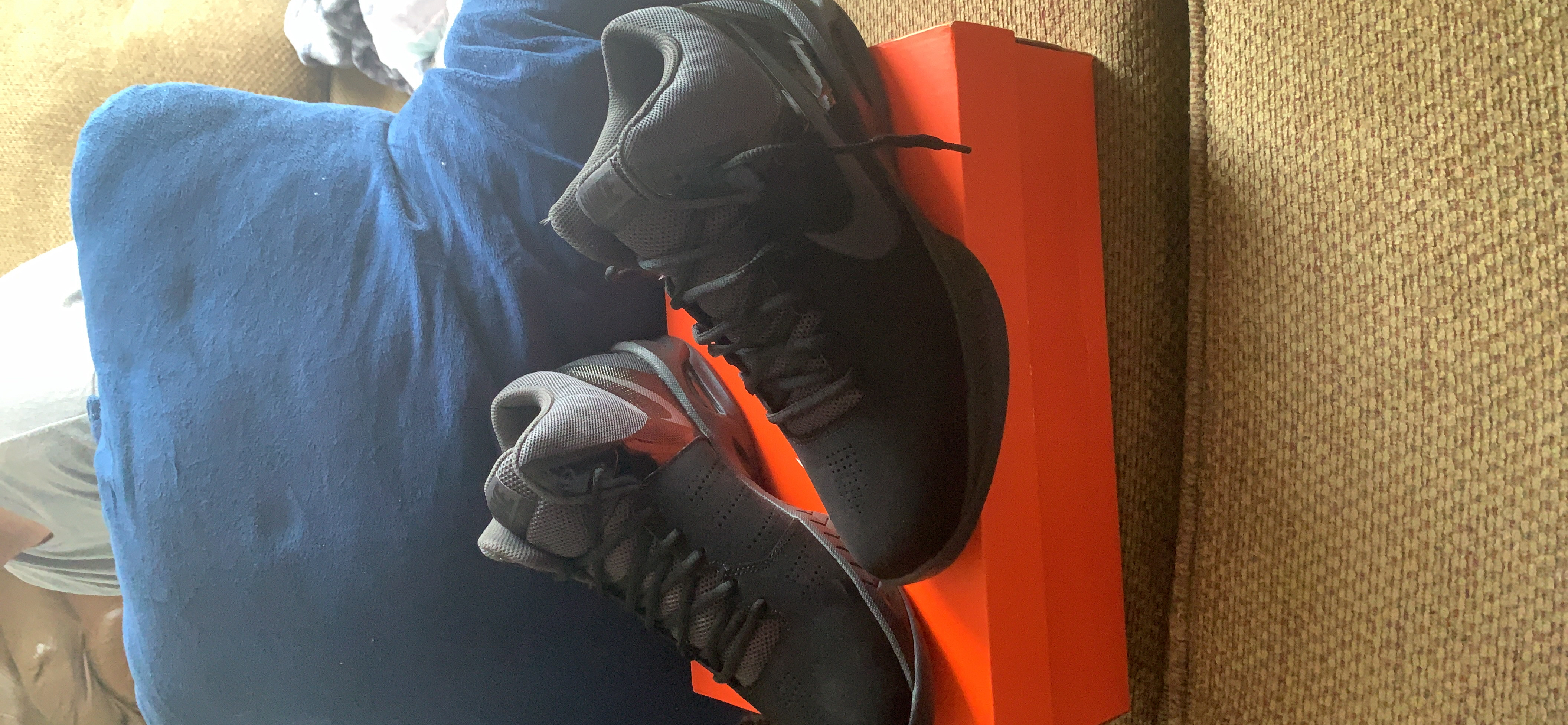 Nike Court Royale showing wear patterns after extended testing period