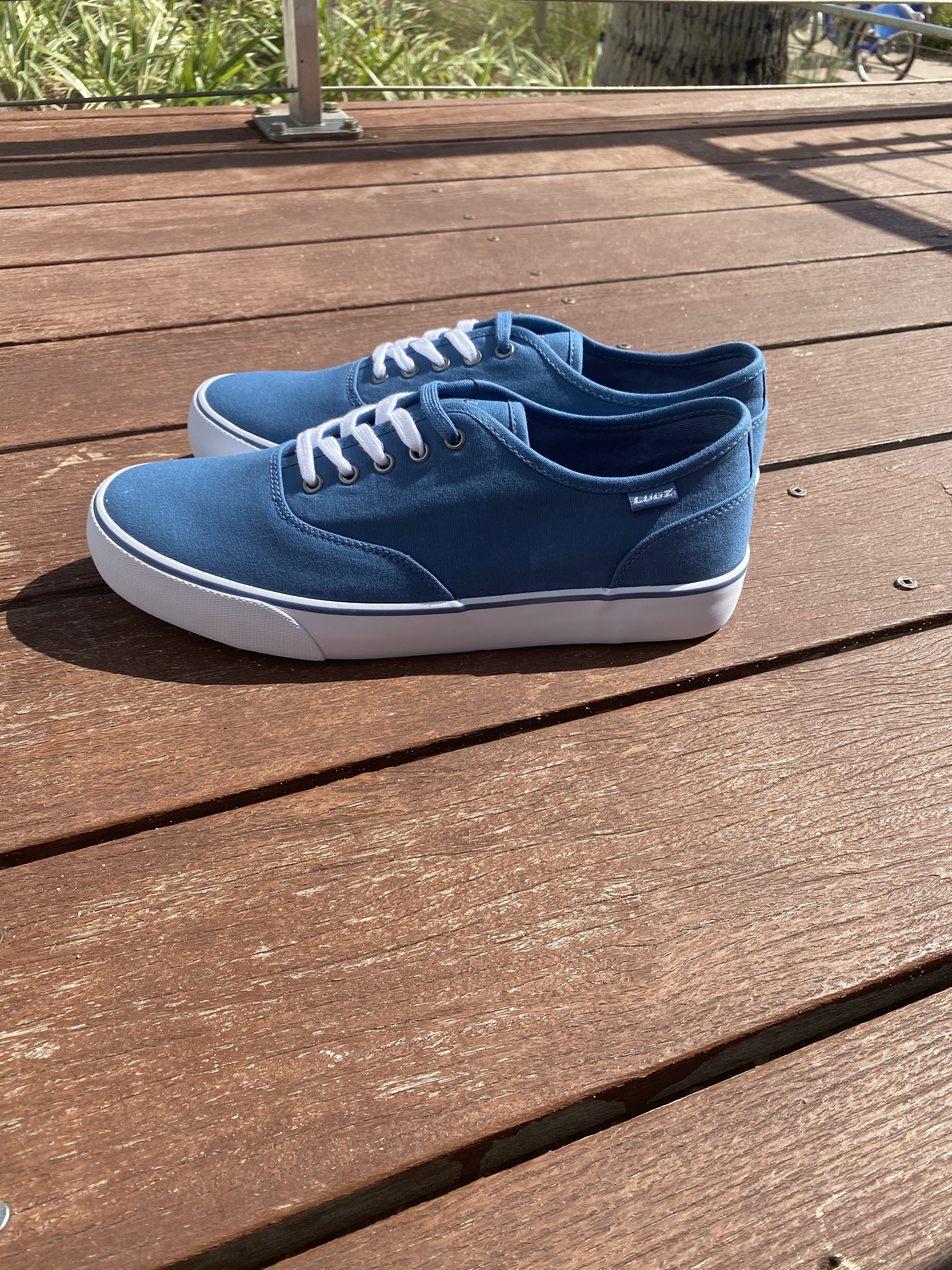 Lugz Lear styled with casual outfit showing versatility