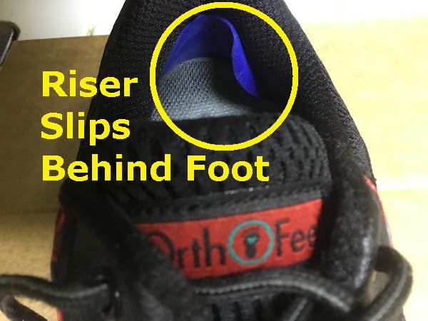 Orthofeet Edgewater outsole pattern showing rubber grip technology and ergonomic design for stability and traction