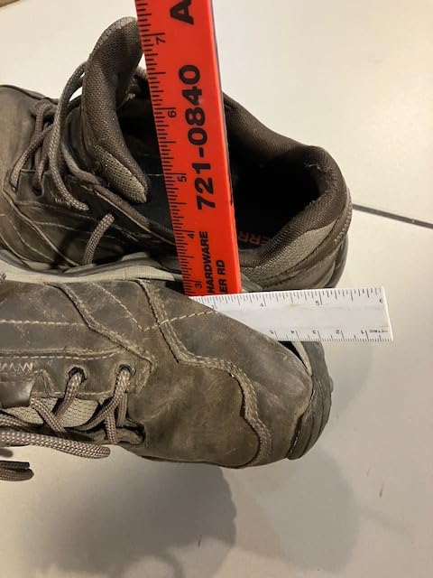 Merrell Adventure Lace Vibram sole pattern showing aggressive tread design for traction