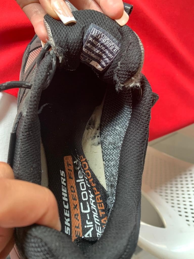 Final product shot of Skechers Men's Selmen-Enago hiking shoes showing complete design and construction
