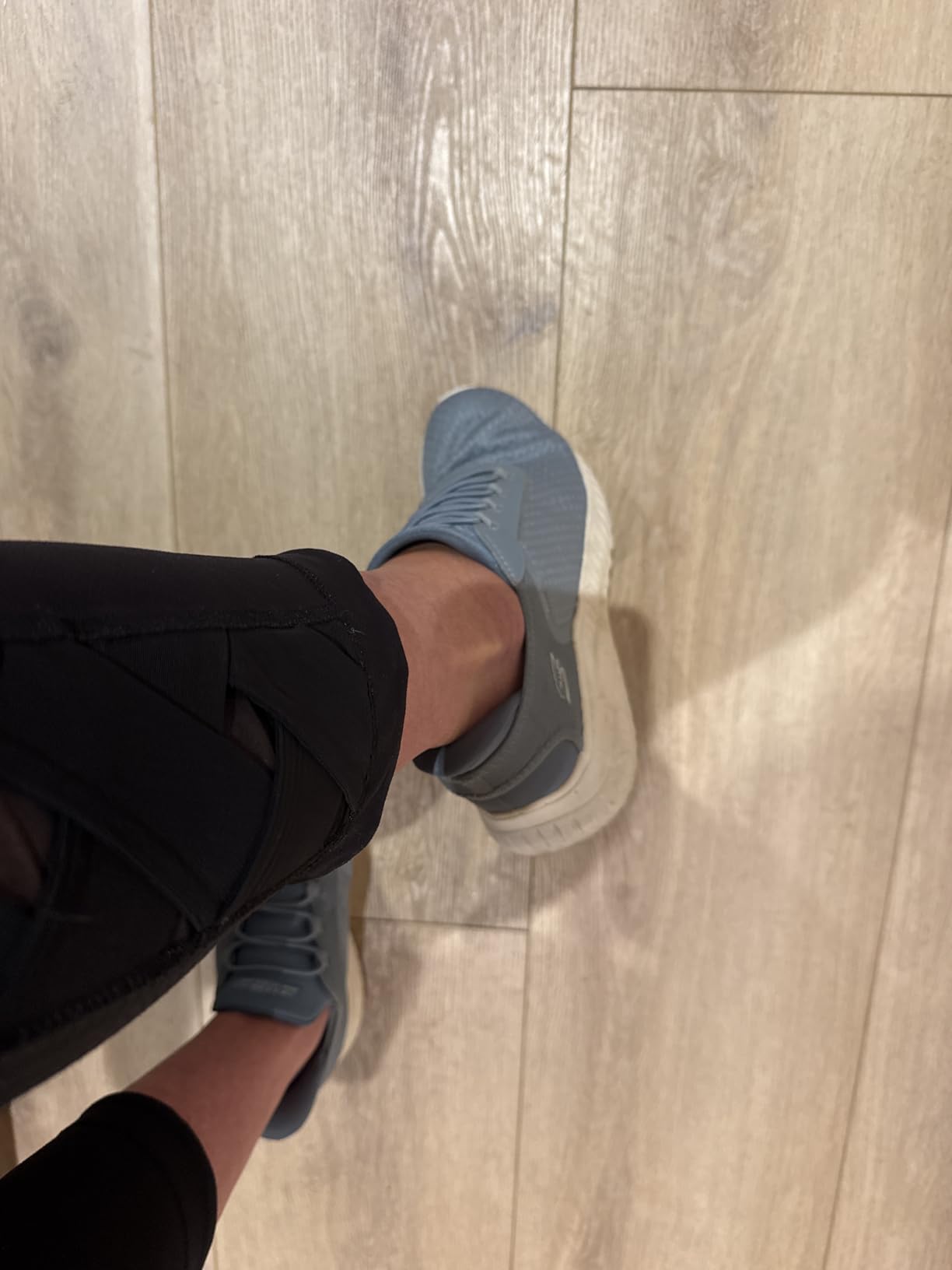 Skechers product packaging and marketing claims verification for slip-in technology