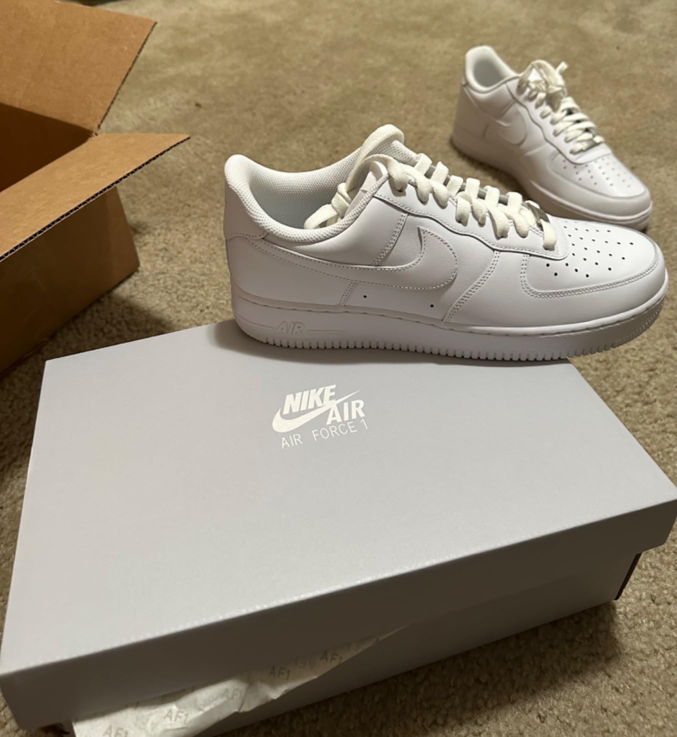 Nike Air Force 1 worn in casual setting demonstrating versatile style and everyday wearability