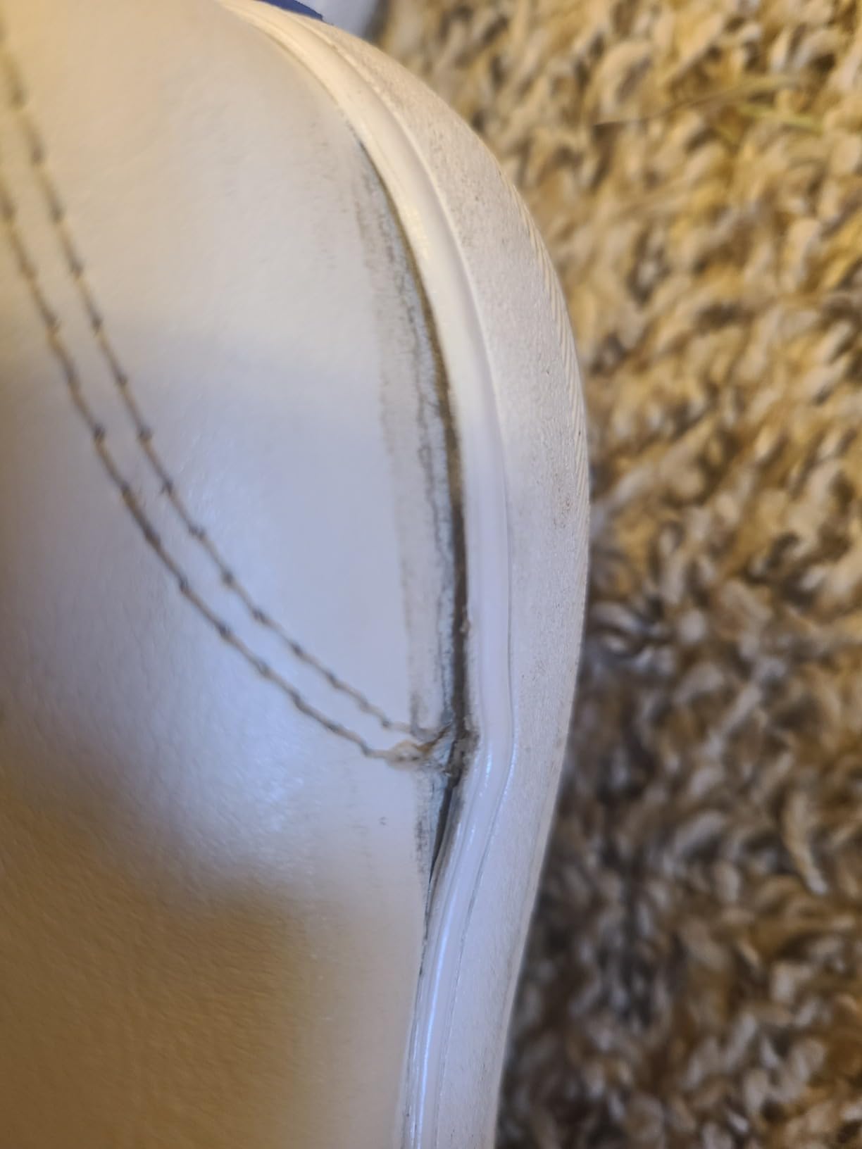 Keds Center 2 showing wear patterns and durability concerns after several months of use
