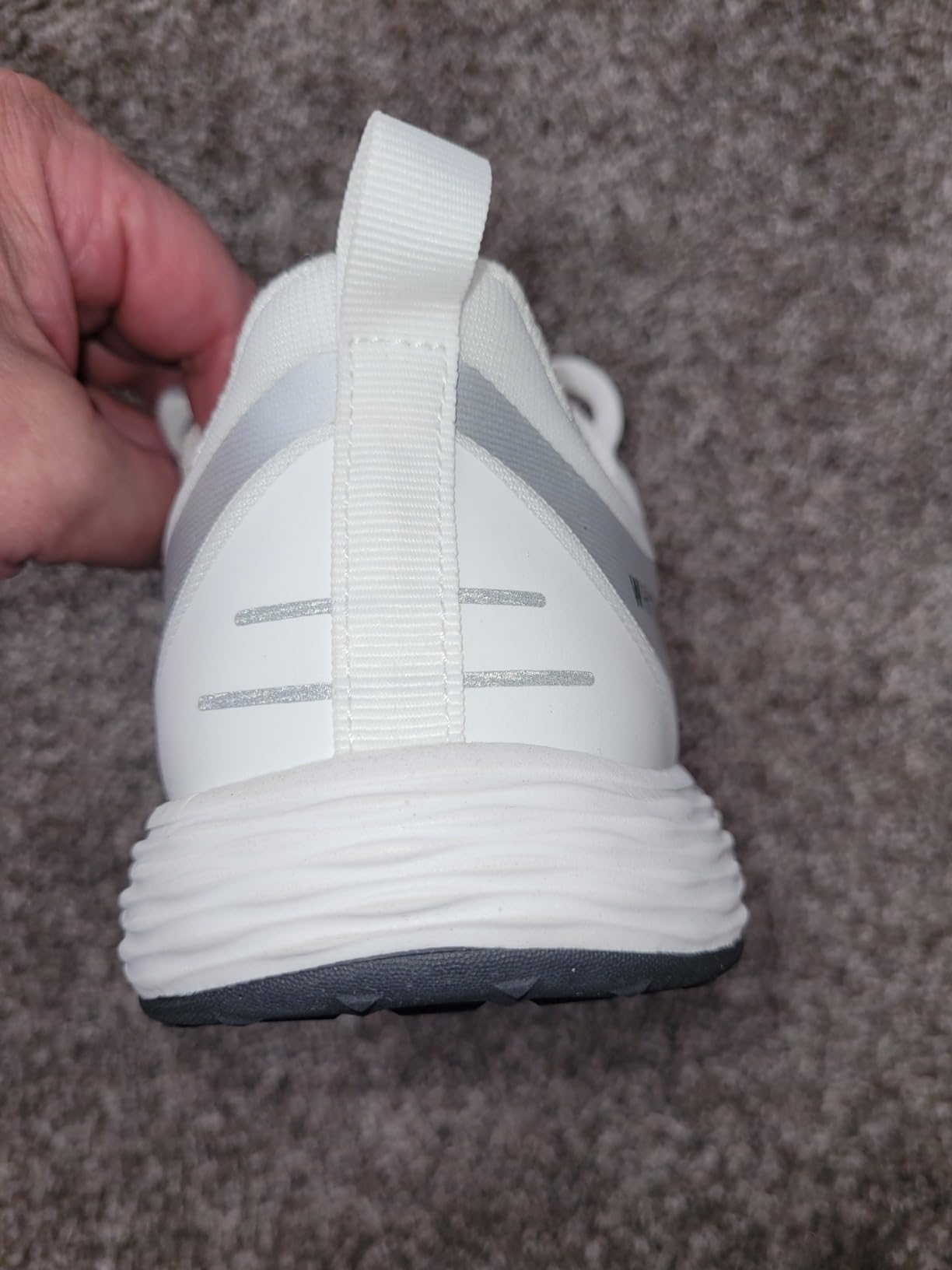 WHITIN shoe product packaging and construction details showing manufacturing quality