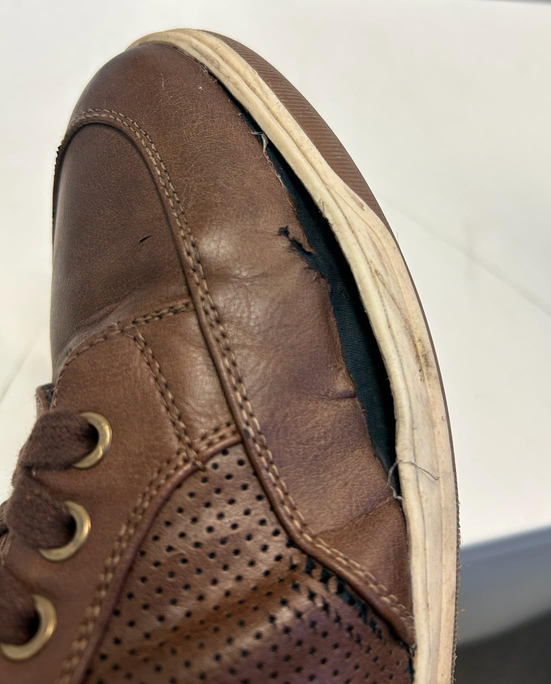 Jousen sneakers in office setting showing how they pair with business casual attire