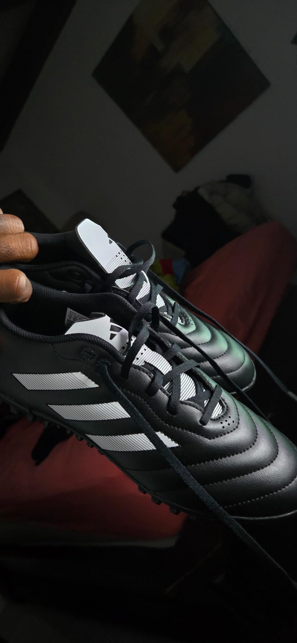 Final product shot of adidas Goletto VIII showing overall design and quality for the price point