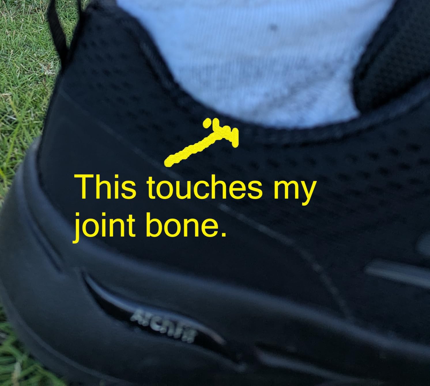 Close-up view of Skechers Arch Fit sole showing arch support design and traction pattern
