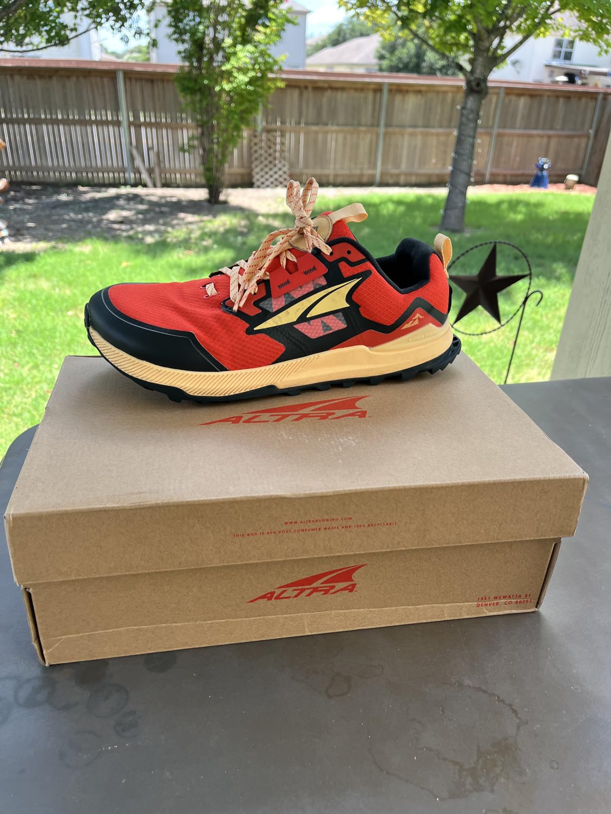 Altra Lone Peak 7 worn on trail showing real-world fit and performance during hiking
