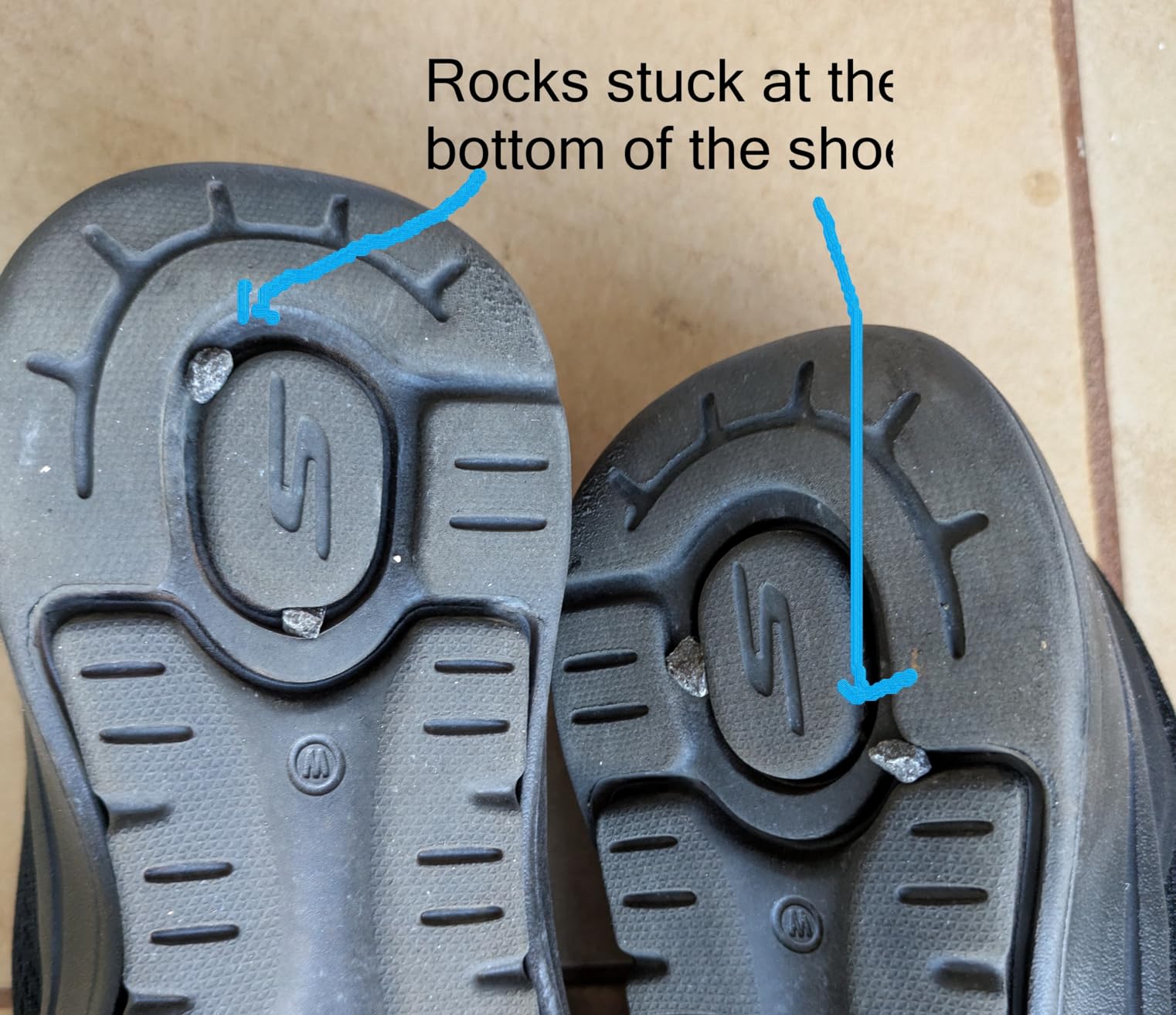 Side view of Skechers Arch Fit showing mesh upper construction and supportive heel design