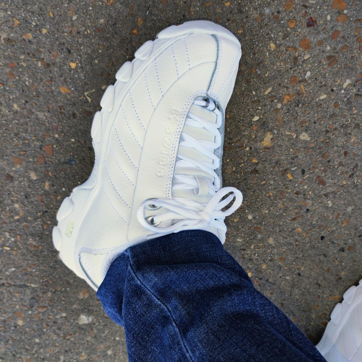 K-Swiss ST329 CMF worn by different users showing real-world styling and fit