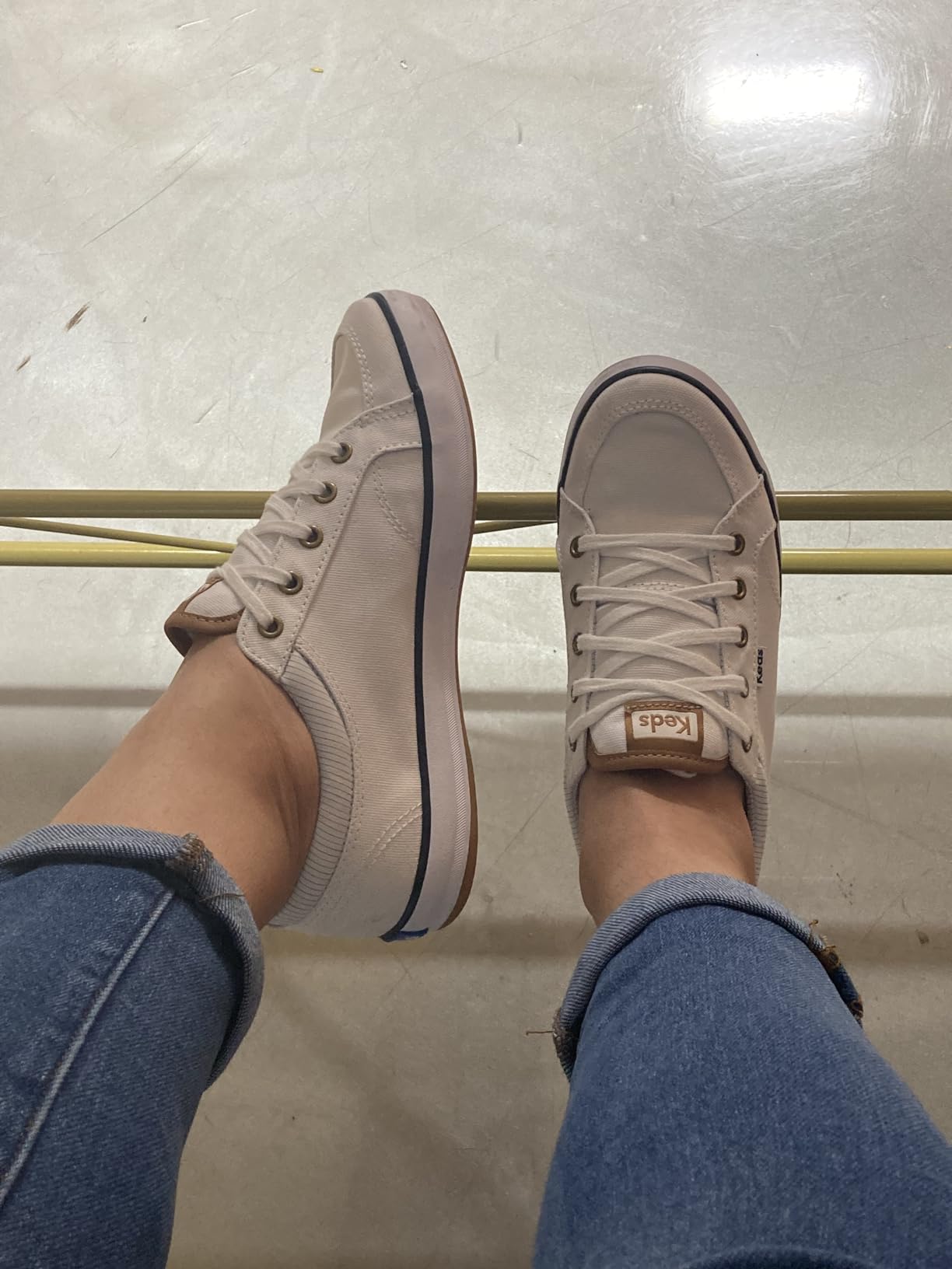 Final product shot of Keds Women's Center Lace Up Sneaker showing overall design and styling