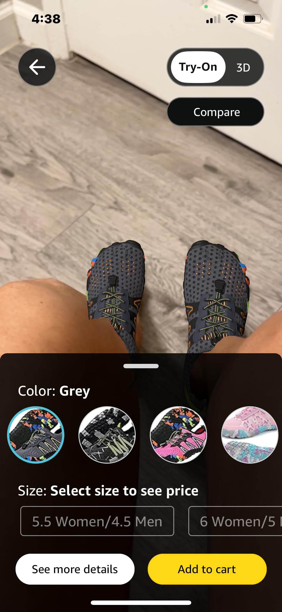Water shoes showing versatility across different surfaces and activities