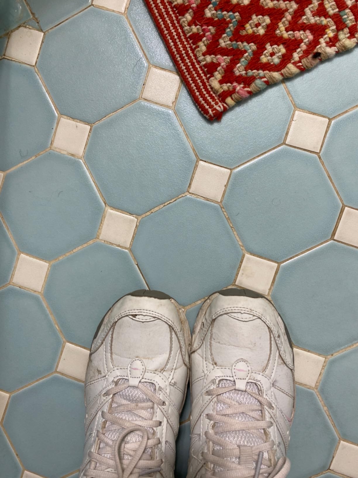 Real user photo showing Avia Verge sneakers being worn for daily activities demonstrating practical use case