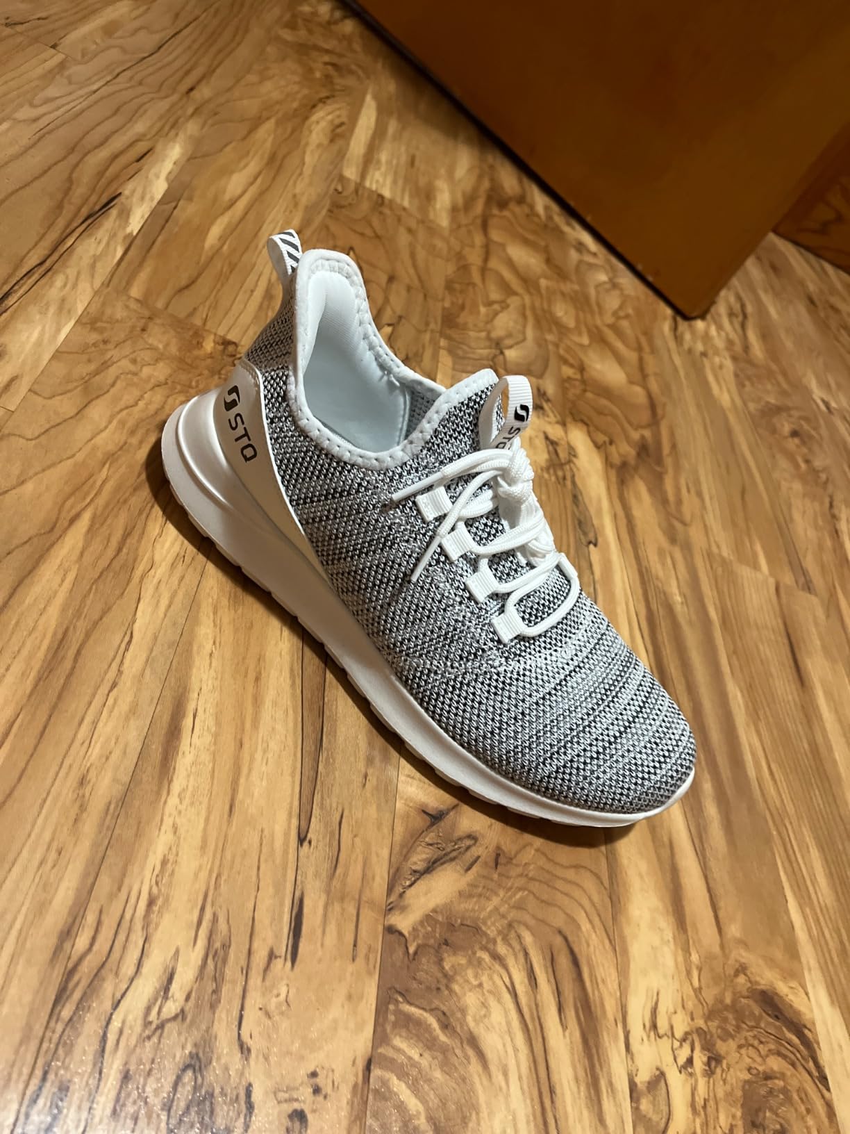 STQ slip-on sneakers lifestyle image showing daily wear versatility