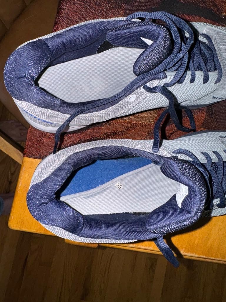 Close-up detail of K-Swiss Express Light construction showing heel cup and support structure