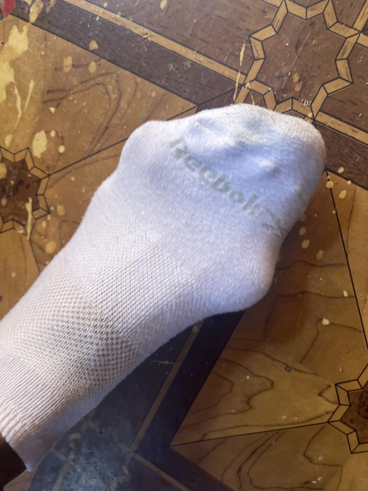 Final assessment photo of Padgene women's sneakers after 6 weeks of testing