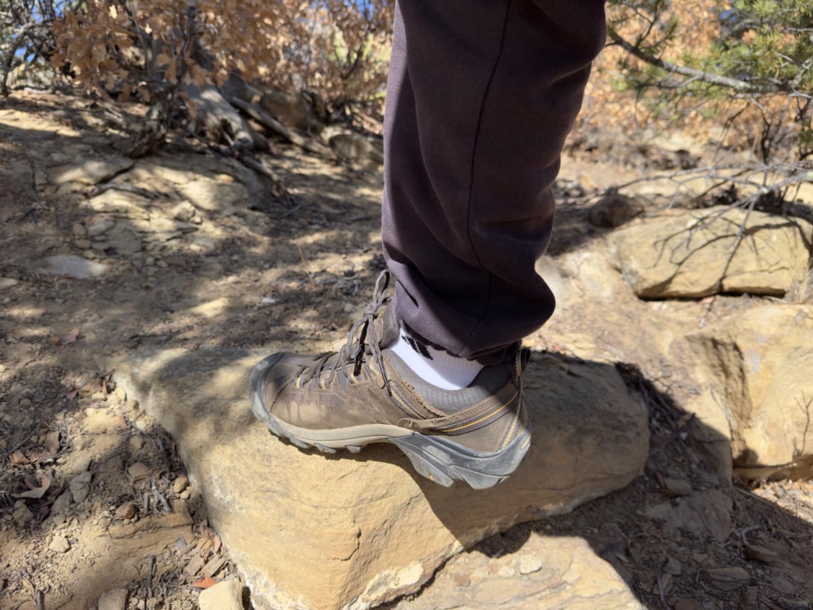 KEEN Targhee II in outdoor setting showing real-world hiking application