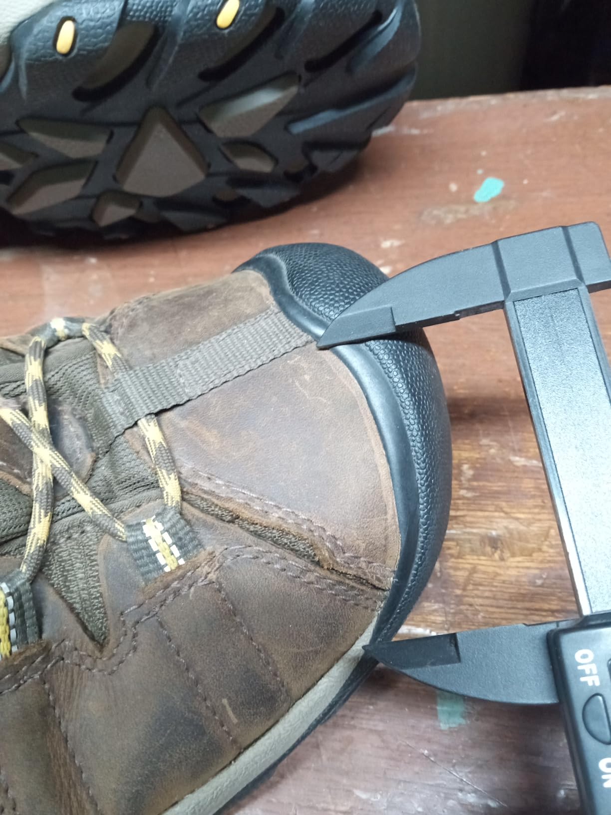 KEEN Targhee II showing typical sole separation issue after 12 months of use