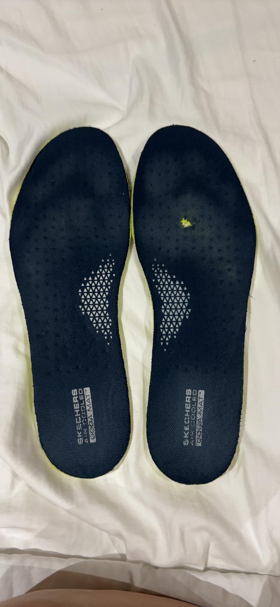 Skechers Go Walk Joy after weeks of testing showing wear patterns