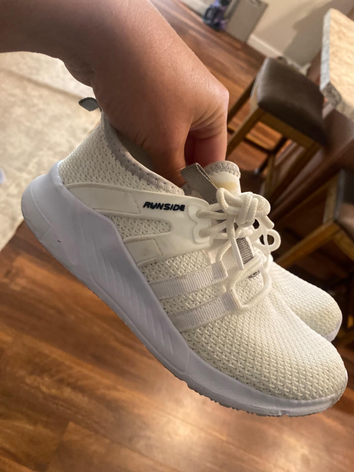 RUNSIDE Kids Tennis Shoes showing final assessment and overall appearance