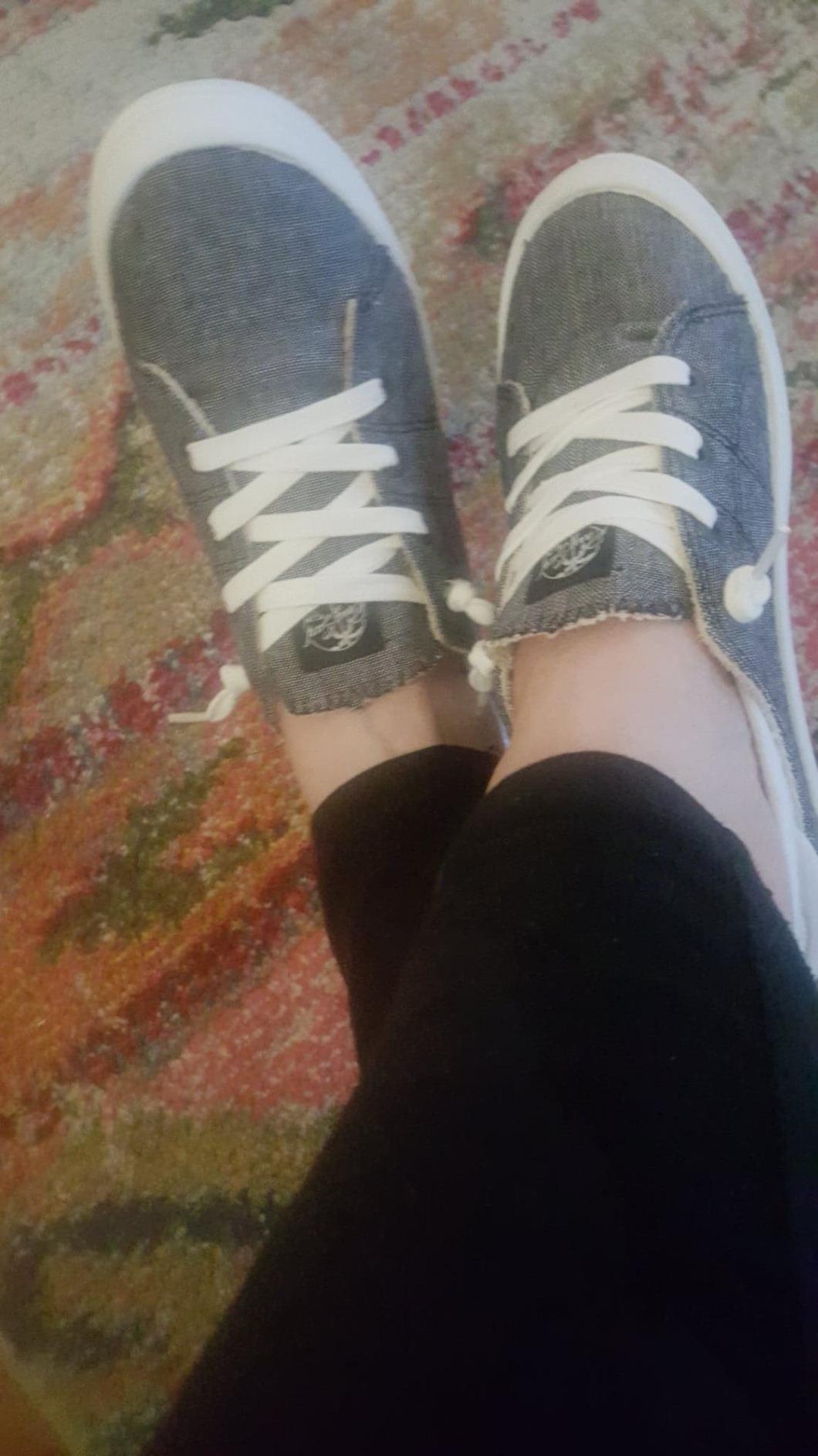 Roxy Bayshore sneakers showing washability and care after multiple cleaning cycles