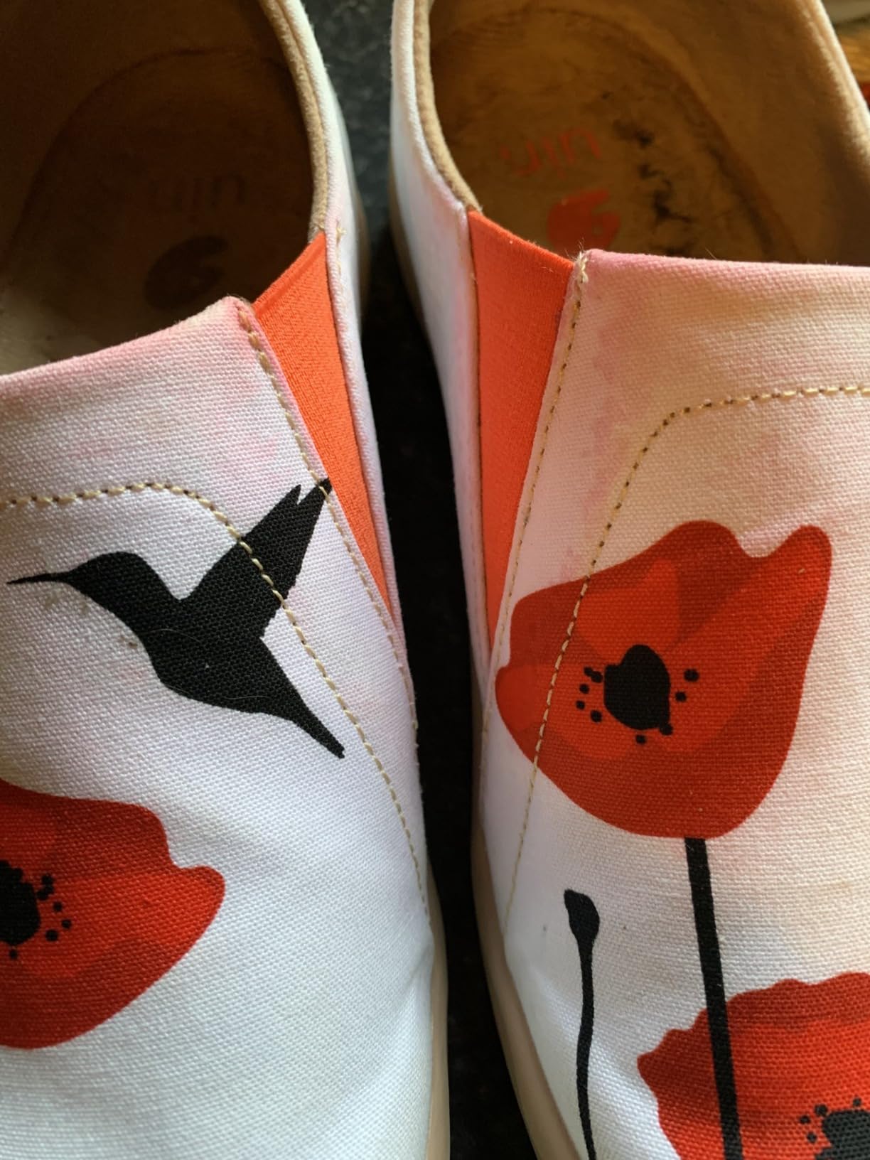 UIN Blossom shoes being worn showing comfort and fit during daily activities
