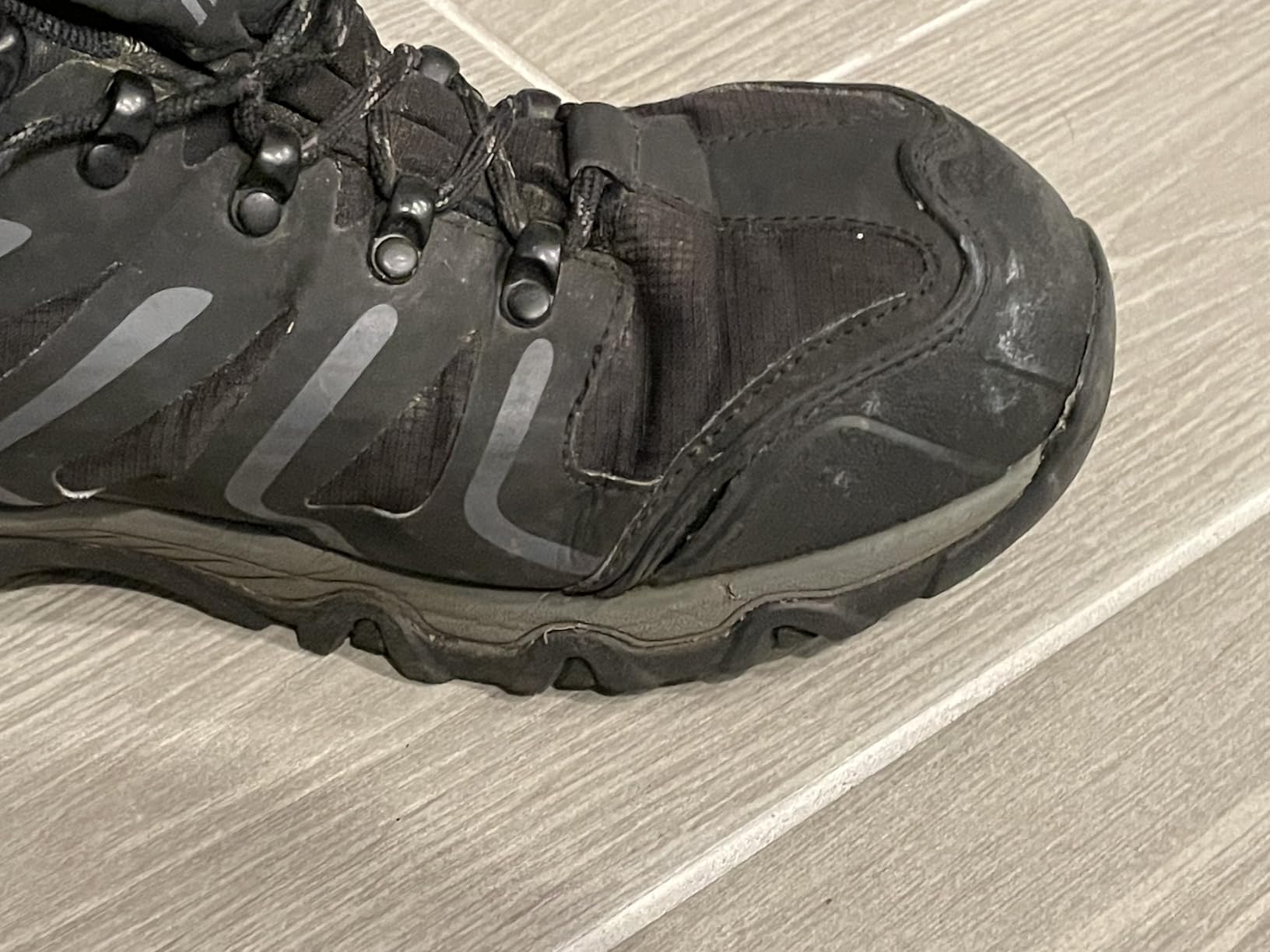 NORTIV 8 Men's Low Top Waterproof Hiking Shoes showing rugged construction and waterproof design
