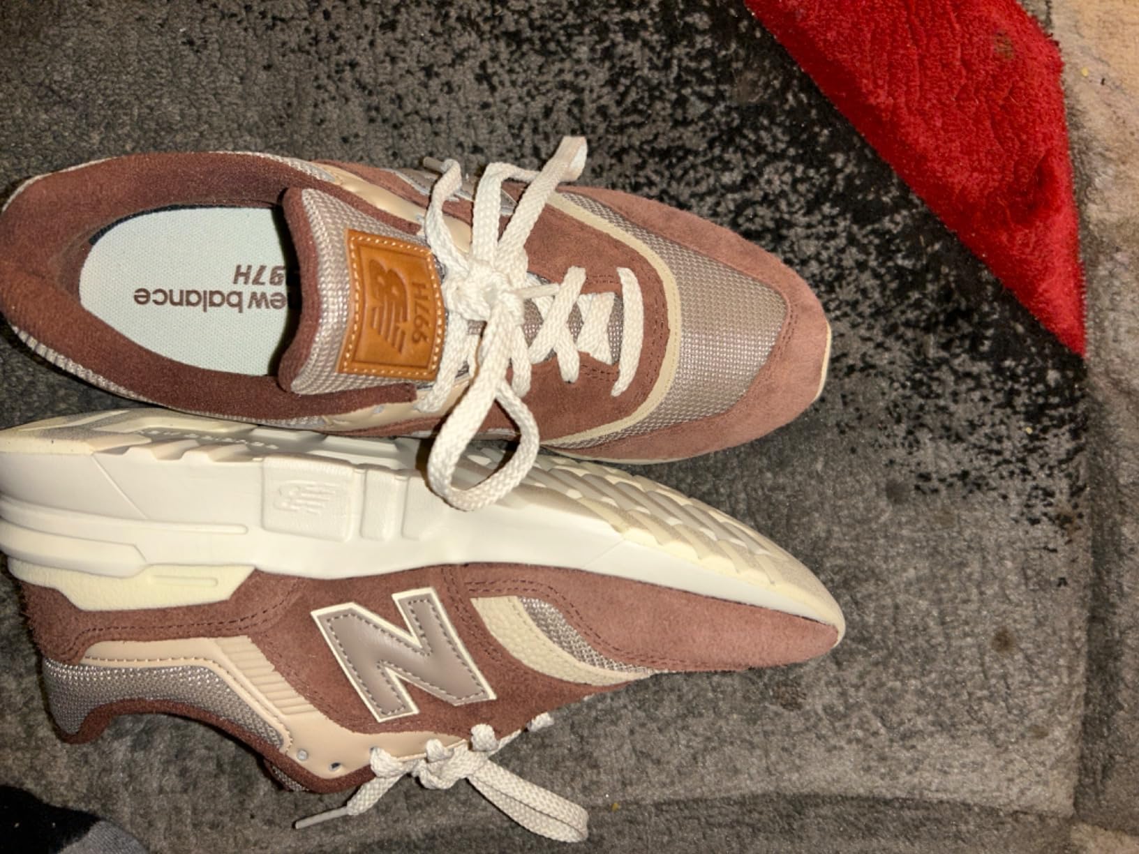 New Balance 997H sole pattern showing urban traction design