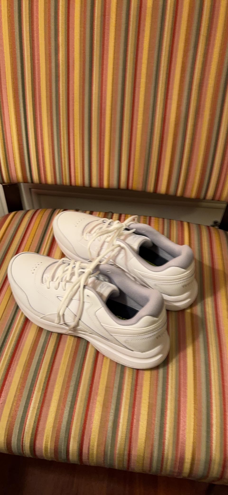 Reebok walking shoes being worn during daily activities showing real-world usage