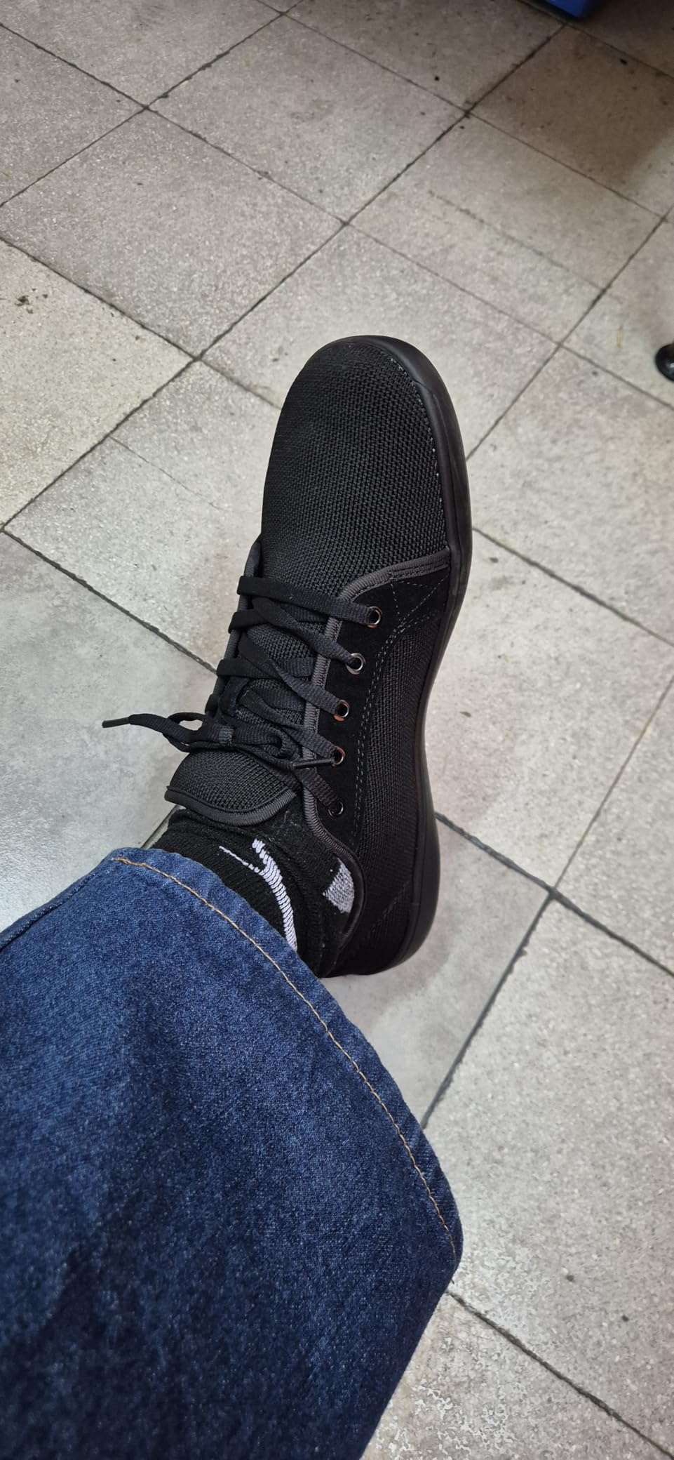 WHITIN barefoot sneakers in gym setting showing performance during workout