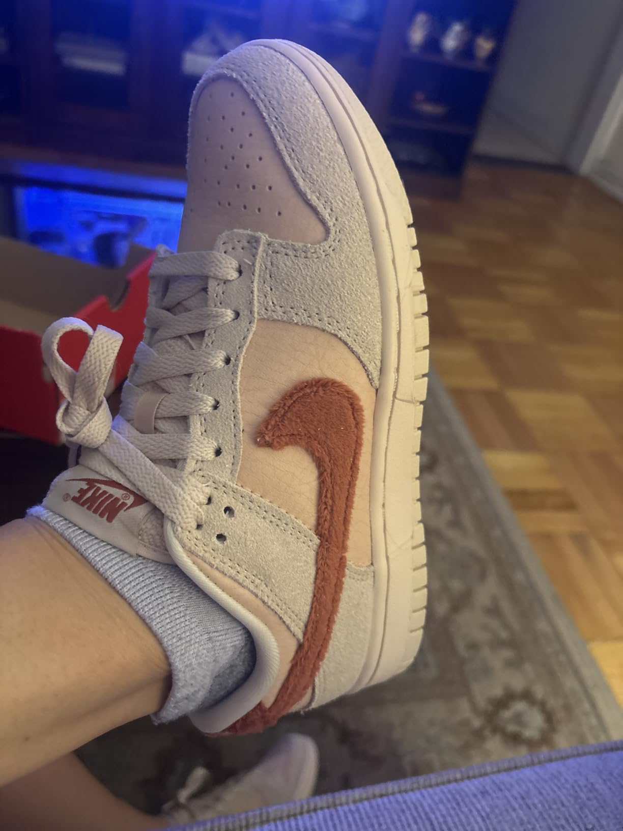 Nike Dunk Low side profile showing classic basketball-inspired design elements