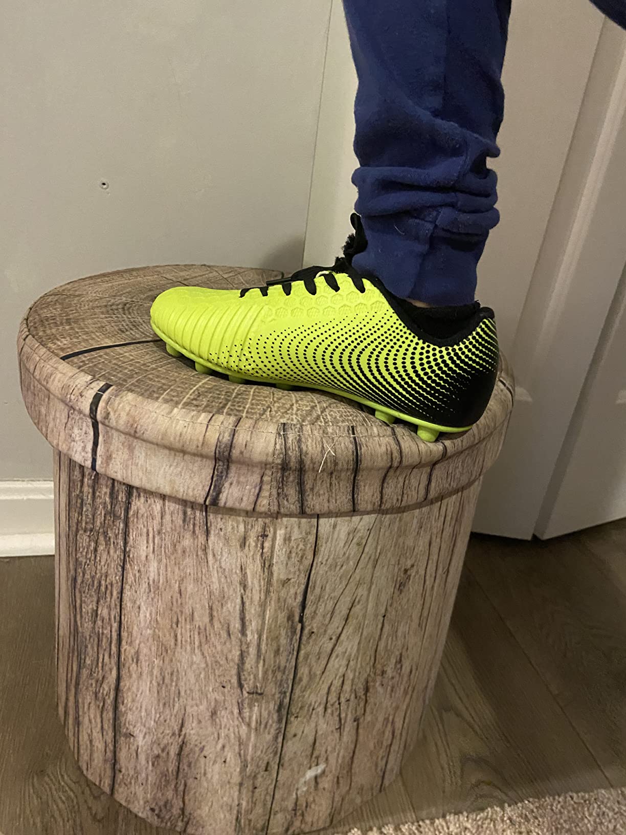 Multiple Vizari Stealth cleats showing different colorway options for youth players