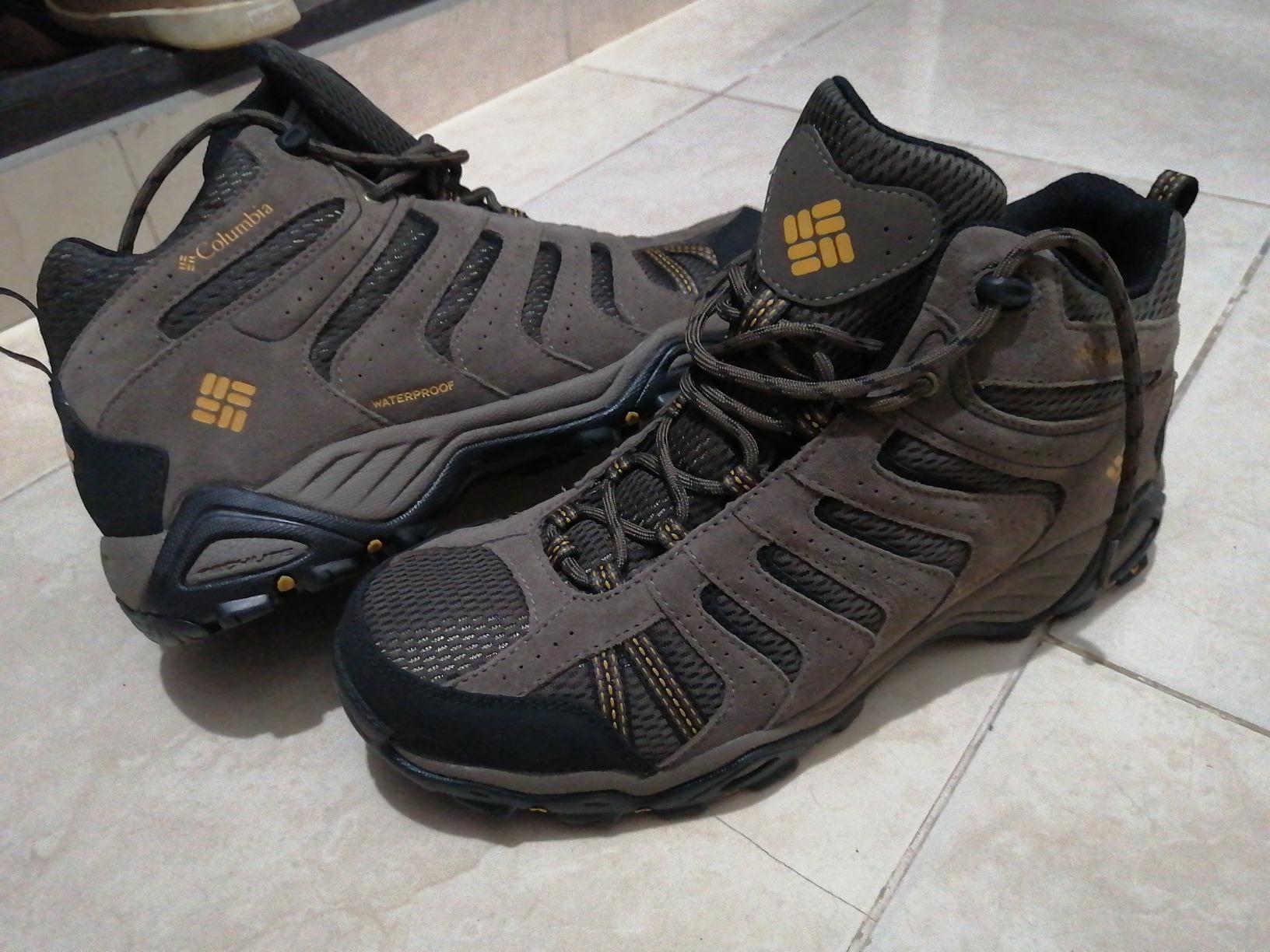 Final assessment Columbia North Plains II hiking shoe on mountain trail