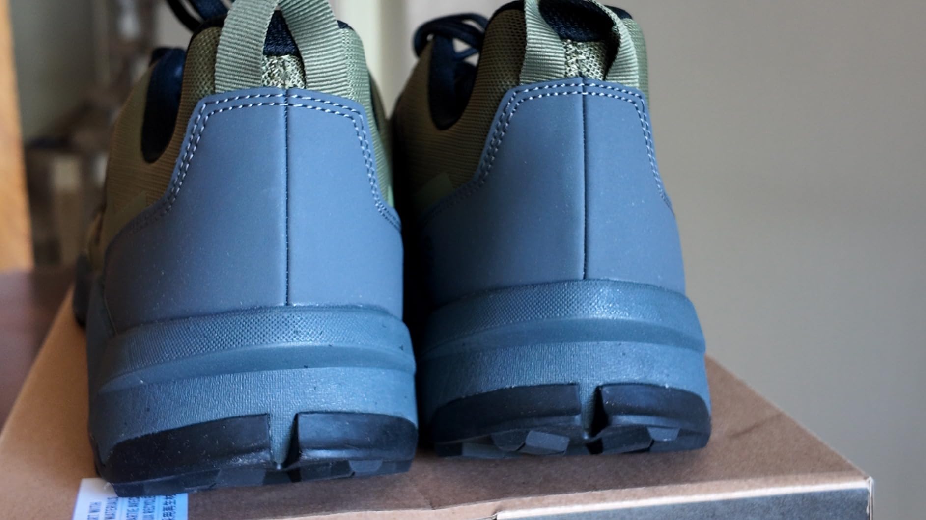 Marketing claims verification showing Adidas Terrex AX4 features and performance comparison