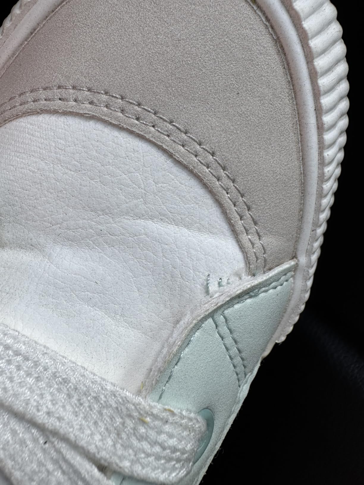 Rocket Dog canvas upper construction showing lace-up closure and toe box design