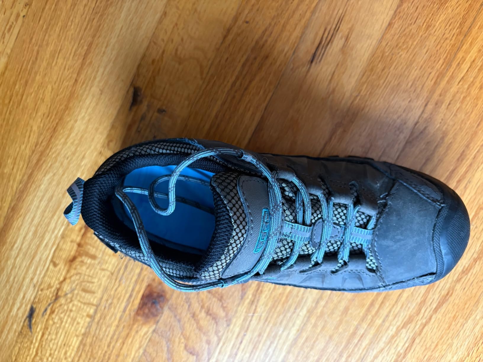 KEEN Targhee III showing durability issues with cracking at sole junction after extended use