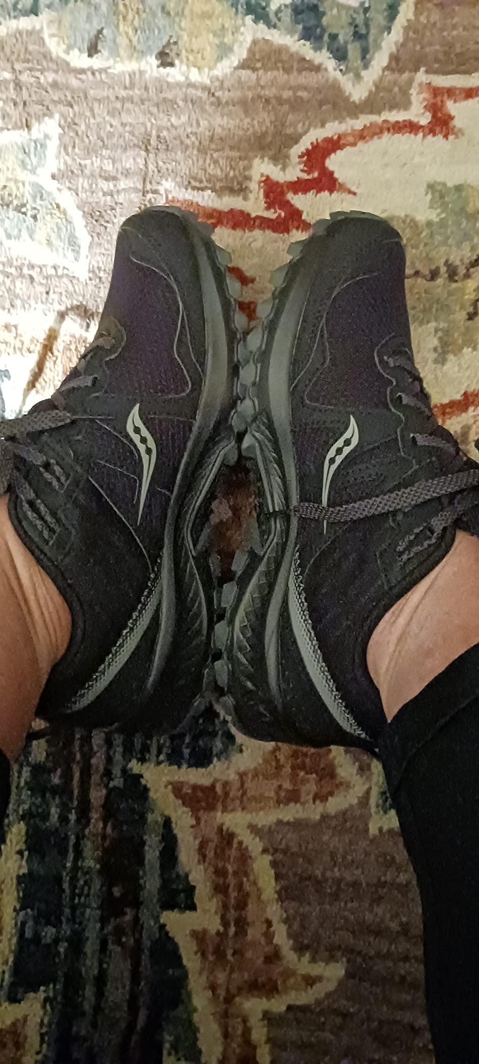 Professional server photo showing comfort during 12+ hour shifts on feet