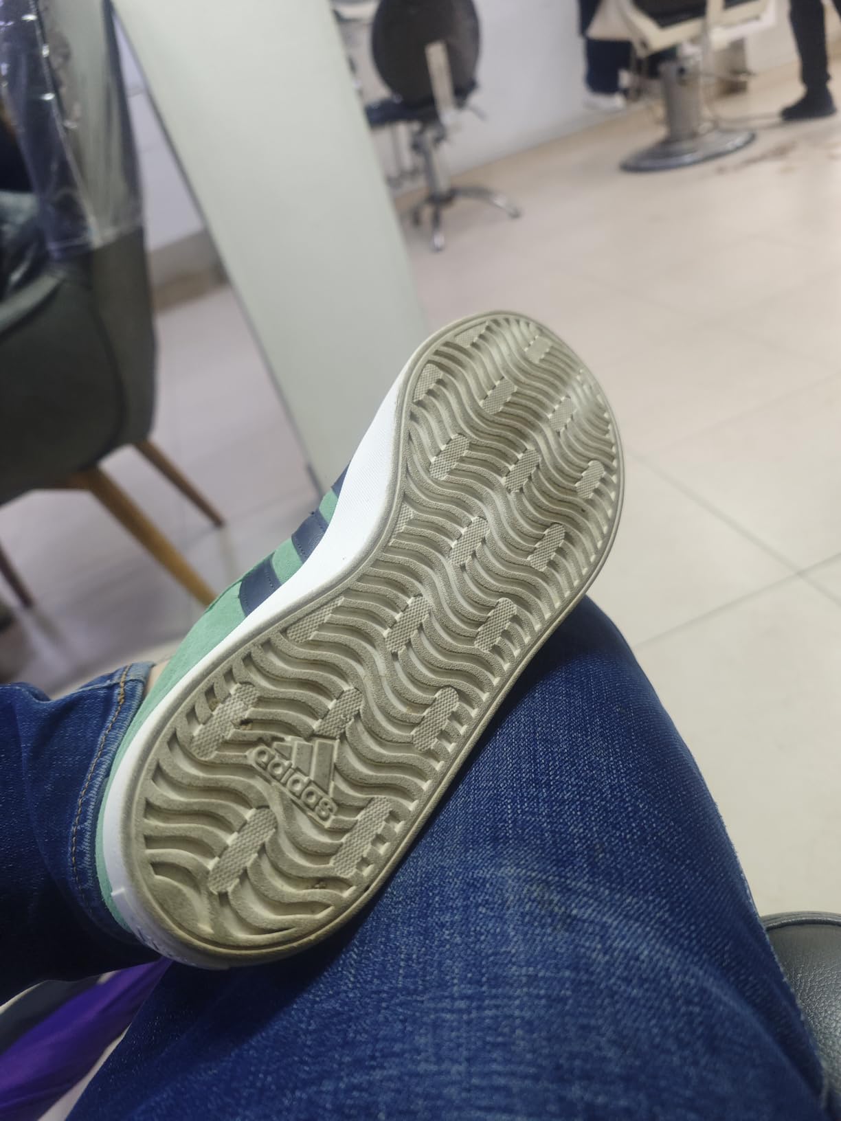 Final assessment image showing adidas VL Court 3.0 after weeks of testing and real-world use