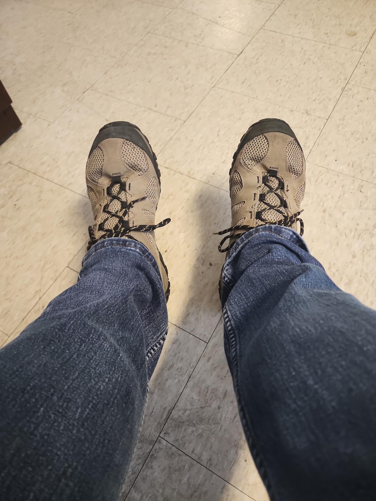 Merrell Yokota 2 in action on desert terrain showing tread pattern performance on rocky surfaces